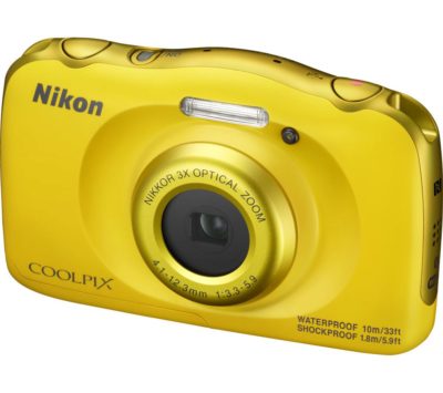 NIKON COOLPIX W100 Tough Compact Camera - Yellow NIKON COOLPIX W100 Tough Compact Camera - Yellow